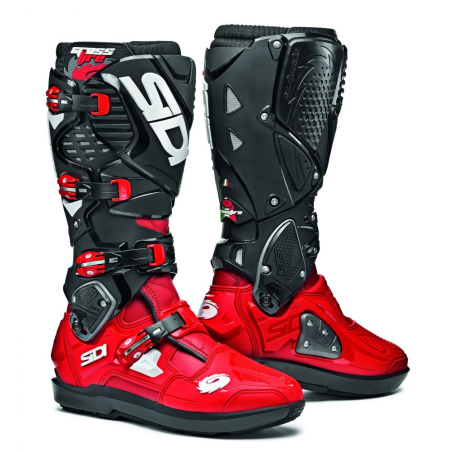 BOTTES SIDI CROSSFIRE 3 SRS ROUGE/ROUGE/NOIR Botte moto cross