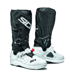 BOTTES SIDI ATOJO SRS EDITION SERIE LIMITEE BLANC/NOIR Botte moto cross