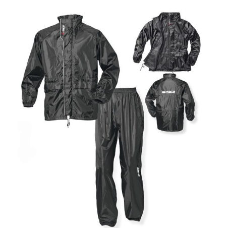 K-OUT 2 NOIR 2 PCES XXL Veste pluie et enduro