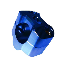 PONTETS ADAPTATEUR 22-28 +16MM BLUE Guidon moto cross