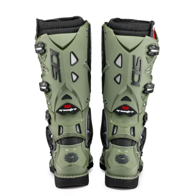 BOTTES SIDI CROSSFIRE 3 ARMY/NOIR Botte moto cross