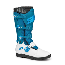 BOTTES CROSS FEMME SIDI X POWER SC LEI BLANC/BLEU CLAIR Botte moto cross femme