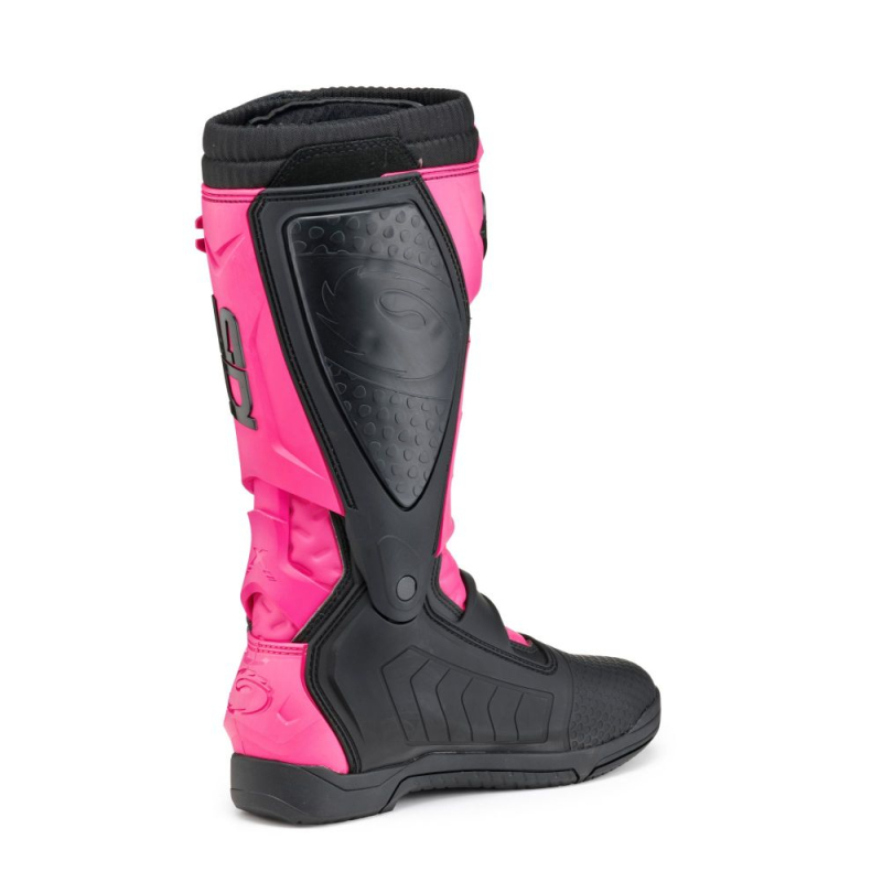 BOTTES CROSS FEMME SIDI X POWER SC LEI NOIR/ROSE Botte moto cross femme