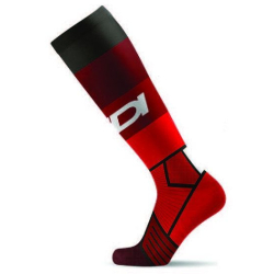 CHAUSSETTES LUDOS ROUGE/ROUGE/BLANC Chaussette moto cross