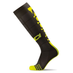 CHAUSSETTES WOOPS NOIR/JAUNE Chaussette moto cross