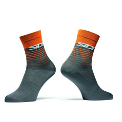 CHAUSSETTES MIAMI GRIS/ORANGE Sous-vêtement moto cross