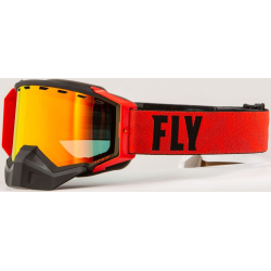 MASQUE FLY ZONE PRO SNOW NOIR/ROUGE Équipement motocross