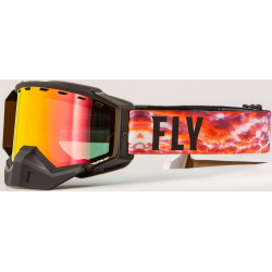 MASQUE FLY ZONE PRO SNOW NOIR/SUNSET Lunette moto cross