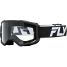 LUNETTE CROSS FLY FOCUS NOIR/BLANC Lunette moto cross