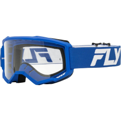 LUNETTE CROSS FLY FOCUS BLEU/BLANC