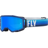 LUNETTE CROSS FLY ZONE NOIR/BLEU Lunette moto cross