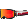 MASQUE FLY ZONE NOIR/ROUGE Lunette moto cross