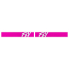 MASQUE FLY ZONE ROSE/BLANC Lunette moto cross