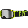 MASQUE FLY ZONE PRO NOIR/JAUNE FLUO Lunette moto cross