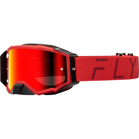 LUNETTE CROSS FLY ZONE PRO ROUGE Lunette moto cross