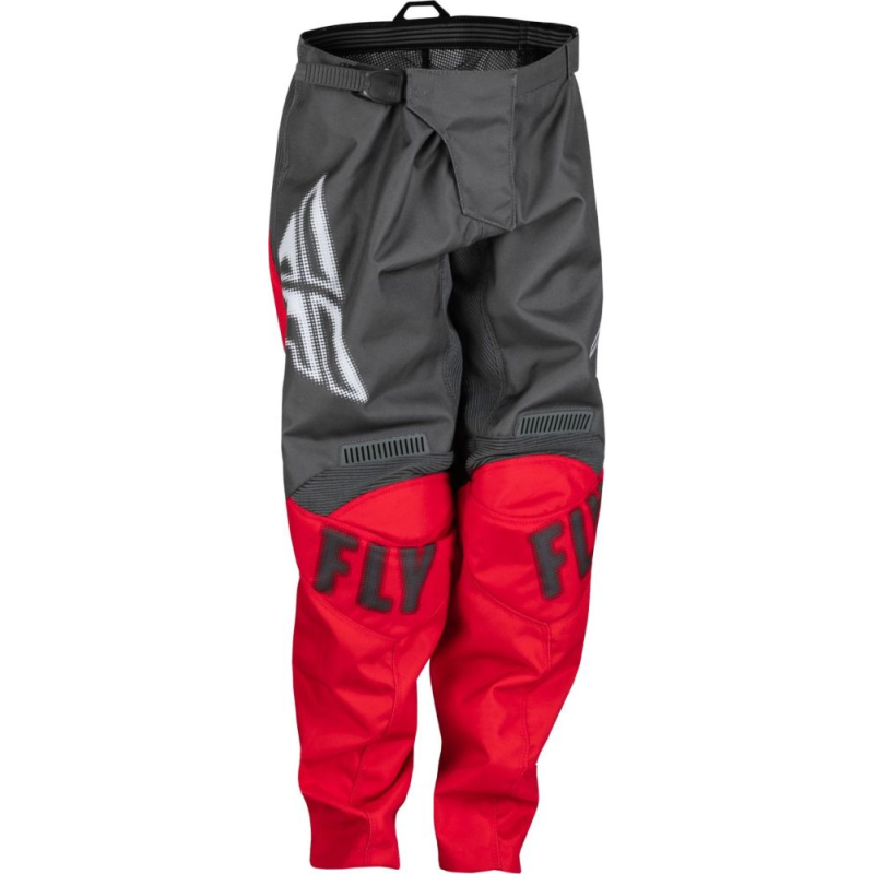 PANTALON FLY F-16 GRIS/ROUGE Pantalon moto cross enfant