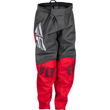 PANTALON FLY F-16 GRIS/ROUGE Pantalon moto cross enfant