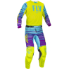 MAILLOT FLY KINETIC MESH L.E. JAUNE FLUO/BLEU/MAGENTA Maillot moto cross