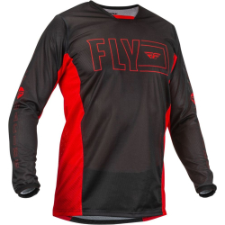 MAILLOT FLY KINETIC MESH ROUGE/NOIR Maillot moto cross