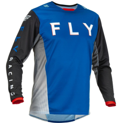 MAILLOT FLY KINETIC KORE BLEU/NOIR Maillot moto cross