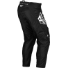 PANTALON FLY F-16 NOIR ET BLANC Pantalon moto cross