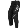 PANTALON FLY F-16 NOIR ET BLANC Pantalon moto cross