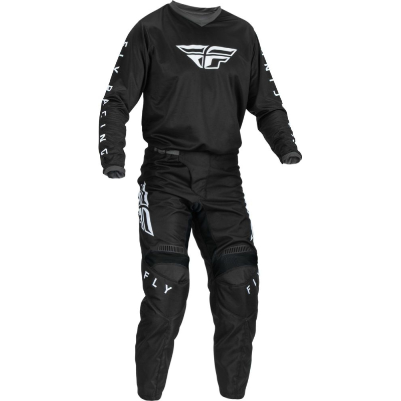 PANTALON FLY F-16 NOIR ET BLANC Pantalon moto cross