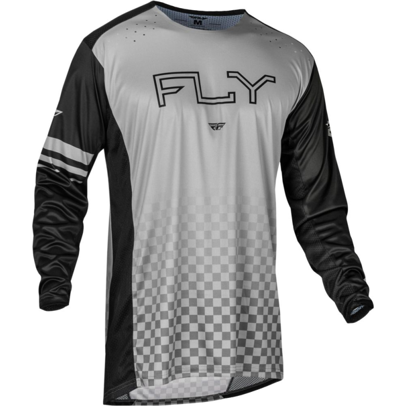 MAILLOT CROSS FLY RAYCE NOIR/GRIS Maillot moto cross