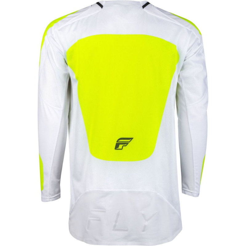 MAILLOT CROSS FLY EVO BLANC/JAUNE FLUO Maillot moto cross