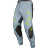 PANTALON CROSS FLY EVO ICE GRIS/NEON VERT Pantalon moto cross