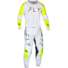 PANTALON CROSS FLY EVO BLANC/JAUNE FLUO Pantalon moto cross