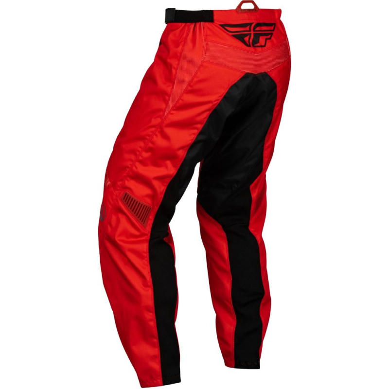 PANTALON CROSS FLY F-16 ROUGE/NOIR ENFANT Pantalon moto cross enfant