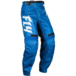 PANTALON CROSS FLY F-16 TRUE BLUE/BLANC ENFANT Pantalon moto cross enfant