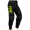 PANTALON CROSS FLY F-16 NOIR/NEON VERT ENFANT Pantalon moto cross enfant