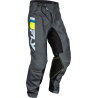 PANTALON CROSS FLY KINETIC PRIX ICE GRIS/JAUNE FLUO ENFANT Pantalon moto cross enfant