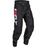 PANTALON CROSS FLY KINETIC PRIX ROUGE/NOIR/BLANC ENFANT Pantalon moto cross enfant