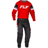 PANTALON CROSS FLY KINETIC PRIX ROUGE/NOIR/BLANC ENFANT Pantalon moto cross enfant