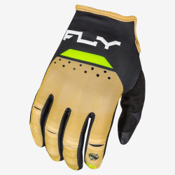 GANTS CROSS FLY KINETIC RELOAD BEIGE/NOIR/JAUNE FLUO