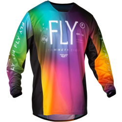MAILLOT CROSS ENFANT FLY KINETIC PRODIGY MULTICOLORE 
