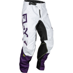 PANTALON CROSS FLY KINETIC RELOAD VIOLET/BLANC/JAUNE FLUO