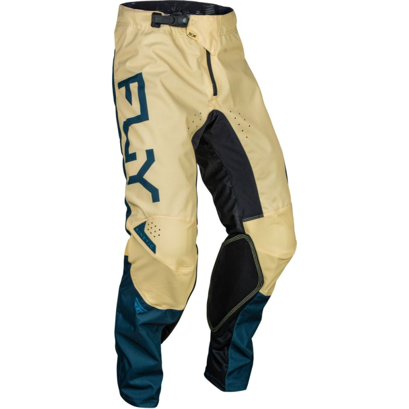 PANTALON CROSS FLY KINETIC RELOAD IVOIRE/BLEU Pantalon moto cross