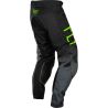 PANTALON CROSS FLY KINETIC PRODIGY CHARCOAL/NEON GREEN/TRUE BLUE ENFANT Pantalon moto cross enfant