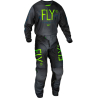 PANTALON CROSS FLY KINETIC PRODIGY CHARCOAL/NEON GREEN/TRUE BLUE ENFANT Pantalon moto cross enfant