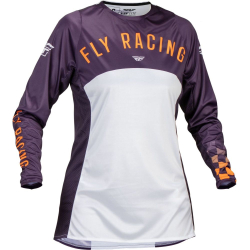 MAILLOT CROSS FLY LITE FEMME VIOLET/BLANC