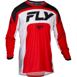 MAILLOT CROSS FLY LITE ROUGE/BLANC/NOIR