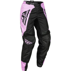 PANTALON CROSS FEMME FLY F-16 NOIR/LAVANDE