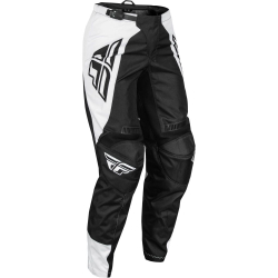 PANTALON CROSS FEMME FLY F-16 NOIR/BLANC