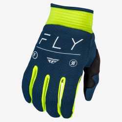 GANTS CROSS FLY F-16 BLEU/JAUNE FLUO