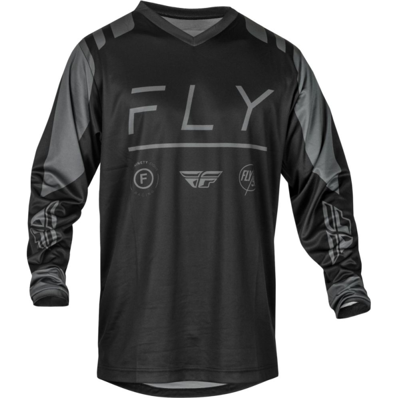 MAILLOT CROSS FLY F-16 NOIR/CHARCOAL Maillot moto cross