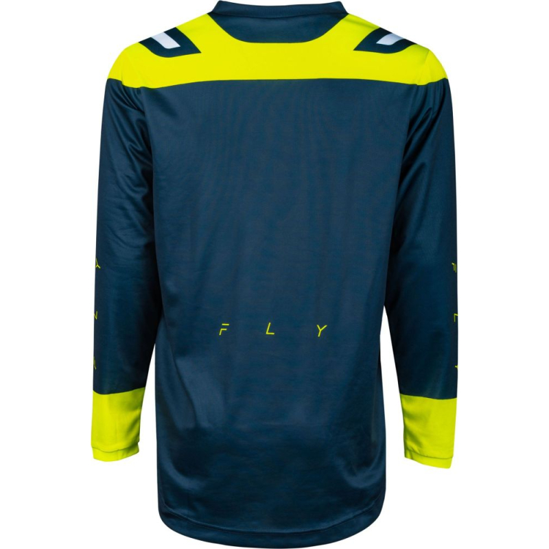 MAILLOT CROSS FLY F-16 BLEU/JAUNE FLUO Maillot moto cross